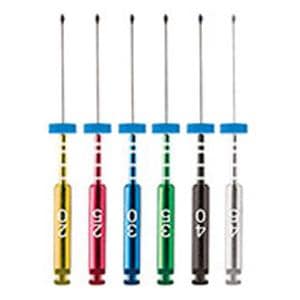 LightSpeed LSX Rotary Instrument 25 mm Size 20-45 Nickel Titanium Assorted 6/Pk