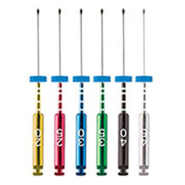 LightSpeed LSX Rotary Instrument 25 mm Size 20-45 Nickel Titanium Assorted 6/Pk