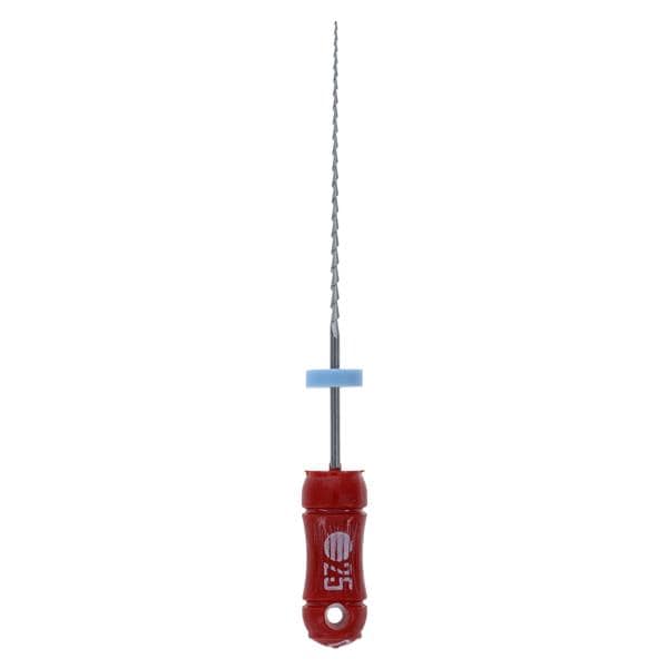 Hand Hedstrom Files 25 mm Size 25 Stainless Steel Red 6/Pk
