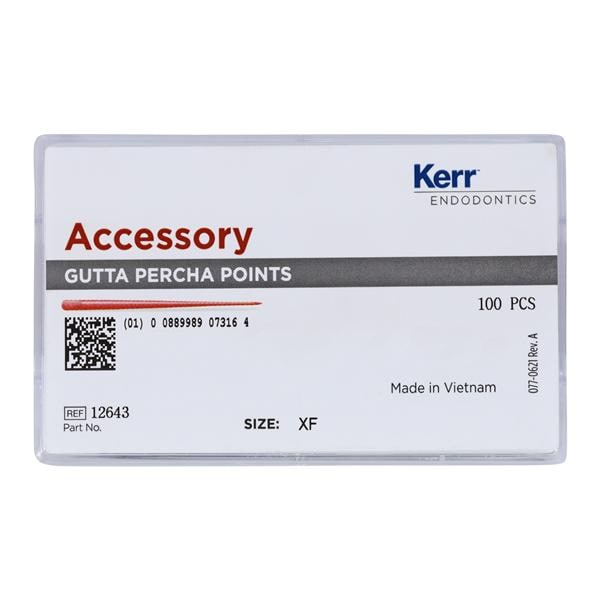 Tapered Machine Rolled Gutta Percha Points X-Fine 100/Bx