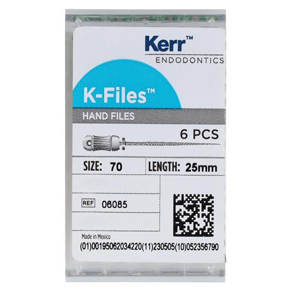 Sybron limes K 25 mm 70 6/Paquet