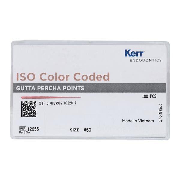 Sybron point gutta-per 50 100/Boîte