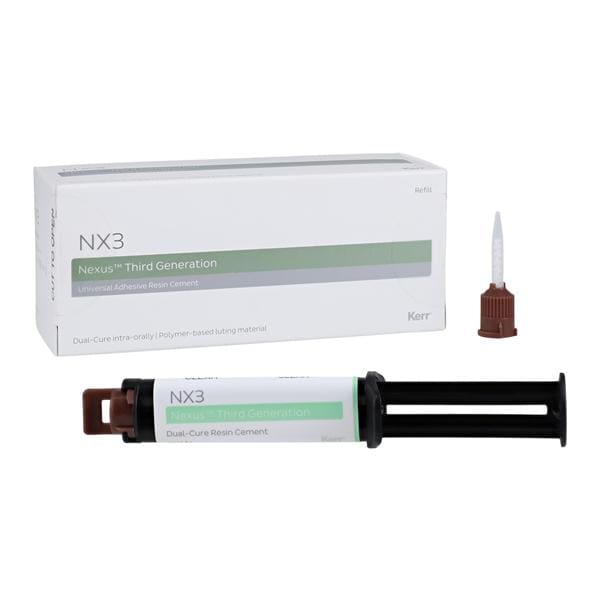 Ciment Double polymérisation Transparent Recharge de seringue 5 g Paquet