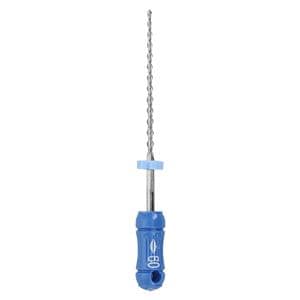 K-Flex Files Hand Flex File 25 mm Size 60 Stainless Steel Blue 6/Pk