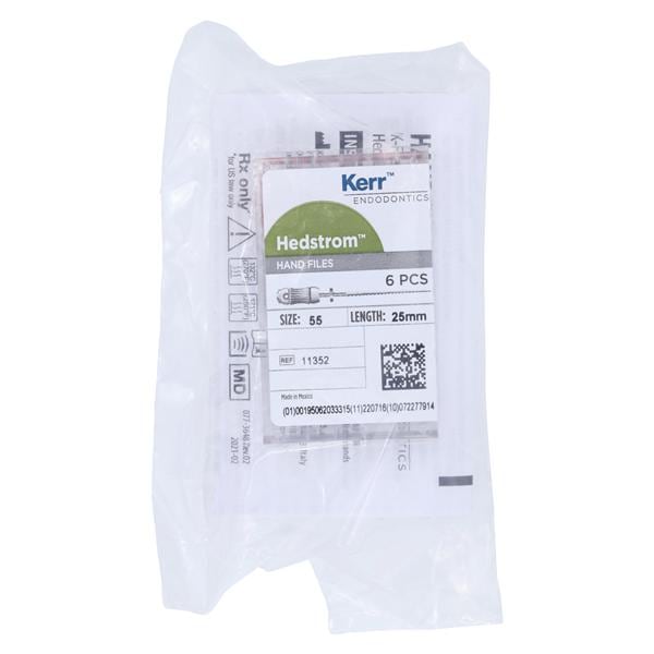 Sybron Hedstrom 25 mm 6/Paquet