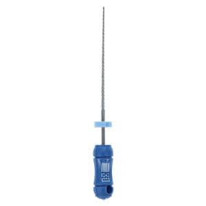 Hand K-File 25 mm Size 30 Stainless Steel Blue 6/Pk
