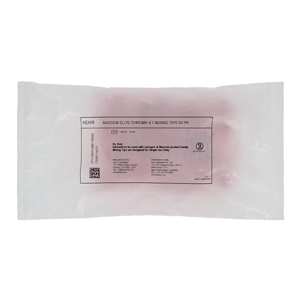 Maxcem Elite Chroma Embouts mélangeurs Rose 50/paquet
