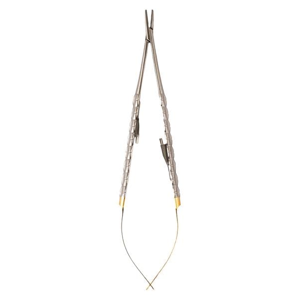 Porte-aiguille Castroviejo Carbure de tungstène Ch.