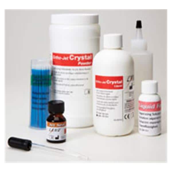 Ortho-Jet Crystal Orthodontic Resin Acrylic Self Cure Clear Ea