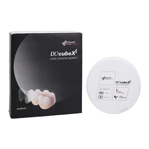 CubeX2 HT Zirconia Disc White 98x25 Ea