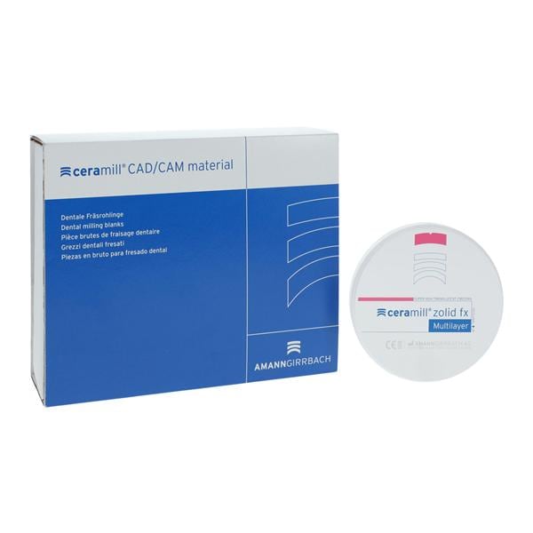 Ceramill Zolid FX Zirconia Disc Multi Layer A2/A3 98x20 Ea