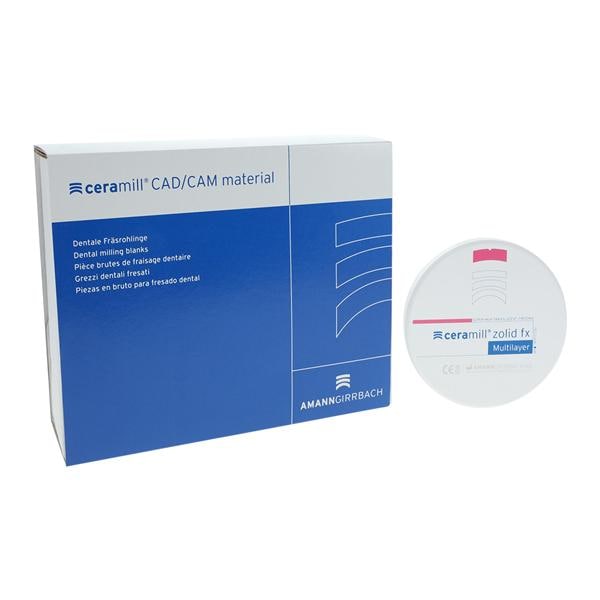 Ceramill Zolid FX Zirconia Disc Multi Layer B2/B3 98x16 Ea