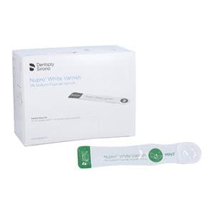 NUPRO Vernis Fluorure 5 % de NaF 0,4 g Menthe Blanc Avec Brosse 50/boîte