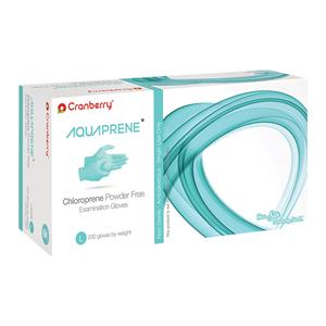 AquaPrene Exam Gloves Large Aqua Non-Sterile