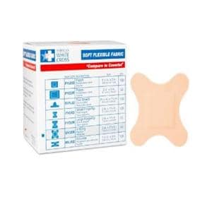 Softflex Bandage Fabric 3x2.88" Tan Sterile 50/BX, 12 BX/CA