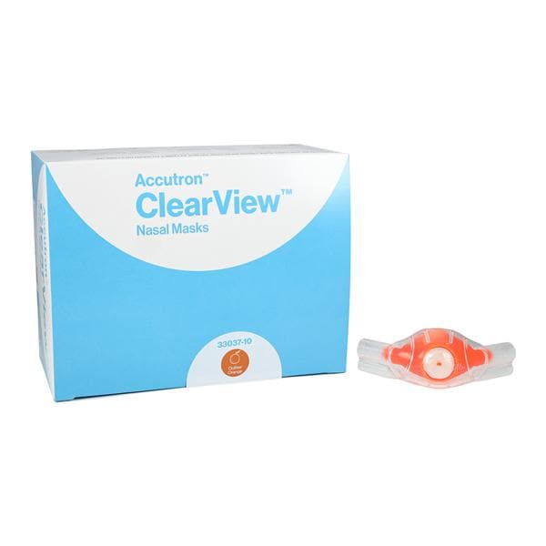 ClearView Hotte nasale Pédodontique Orange 12/boîte