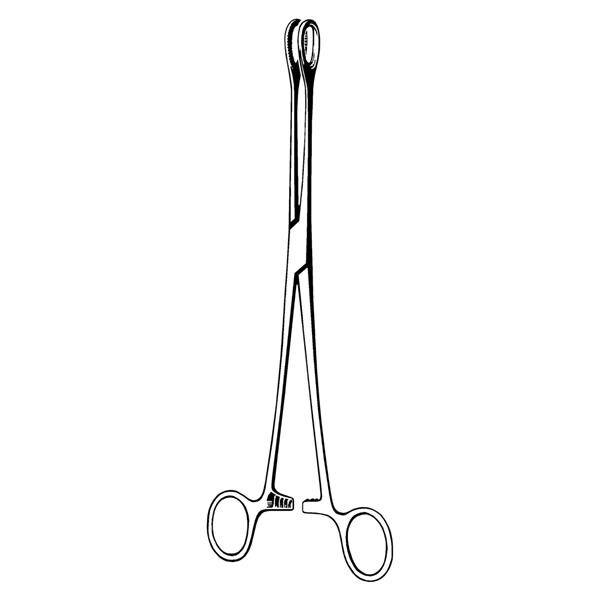 Econo Foerster Sponge Abraders Curved 9.5" Stainless Steel Non-Sterile Ea, 12 EA/BX