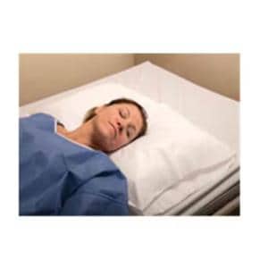 Pillowcase 21 in x 30 in Tissue / Poly White Disposable 100/Ca