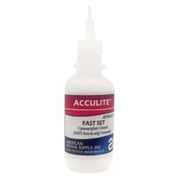 Acculite Adhesive Cyanoacrylate 5 Seconds Ea