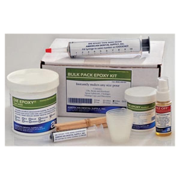 Type 8000 Die Epoxy Bulk Pack Tan Fast Kt