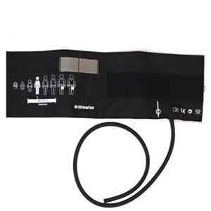 Blood Pressure Cuff Black LF For Sphygmomanometer Ea