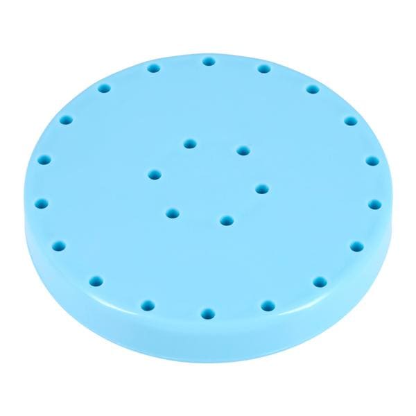 Porte-fraises Magnétique Plastique 24 trous Bleu Ch.