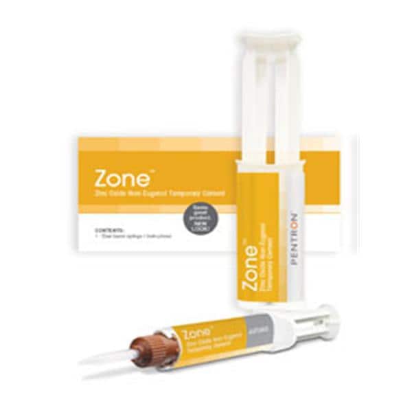 ZONE Zinc-Oxide Non-Eugenol Temporary Cement Standard Tube Package Ea