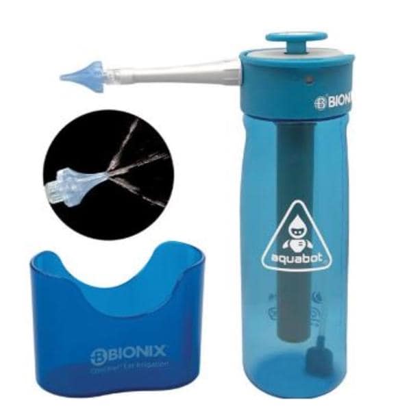 OtoClear Aquabot Ear Wash Wash Kit (20) Tips/650mL Bottle/Basin Ea