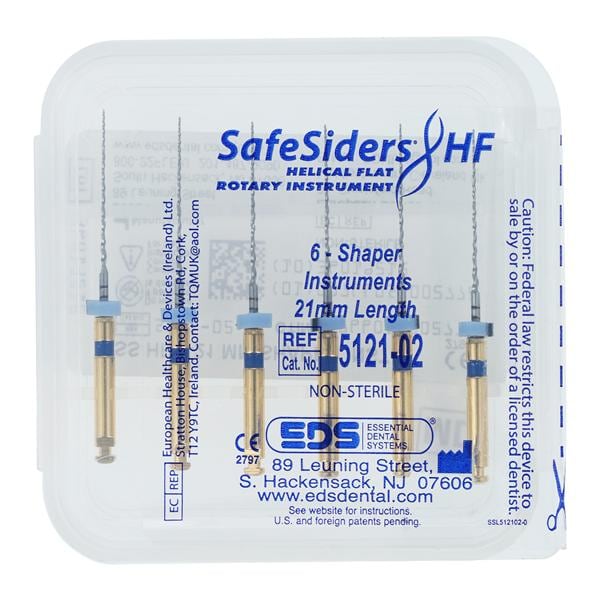 Safesider HF Shaping Rotary Instrument 21 mm Size #30 0.02 6/Pk