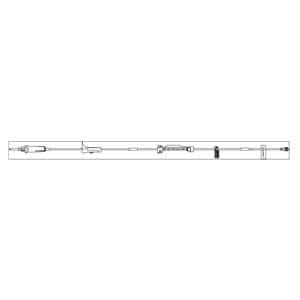 IV Infusion Administration Set 122" Tubing 15 Drops/mL 22mL Priming Volume 24/Ca