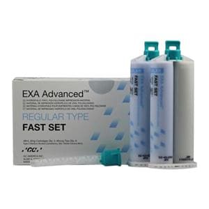 EXA ADVANCED Impression Material Cartridge Fst Set 48 mL Reg Refill w/ Tips Ea