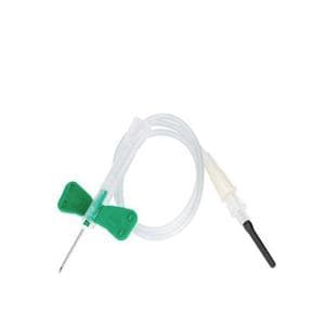 Blood Collection Needle 21gx3/4" Green Safety Shield 50/Bx, 4 BX/CA