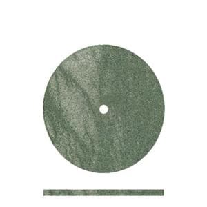 Rubber Wheels Interproximal Green 100/Bx