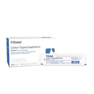 Cotton Tipped Applicator 3 in Wood Shaft Sterile 200/Bx, 1 BX/CA