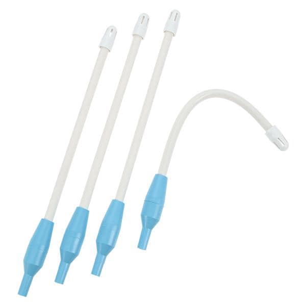 Safe-Flo Saliva Ejector White Tube / White Tip Unscented 100/Bg