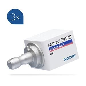 IPS e.max ZirCAD CAD Blocks C17 BL3 3/Bx