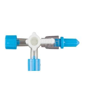4-Way Stopcock Rotating Male Luer Lock Adapter 50/Ca