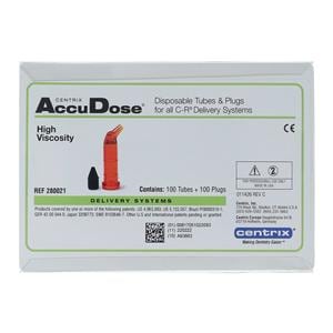 Tubes/pointes Accudose 100/Paquet