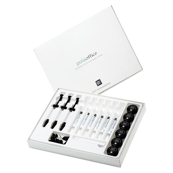 Pola Office In Office Whitening System Kit 35% Hydrogen Peroxide 3 Patient Ea
