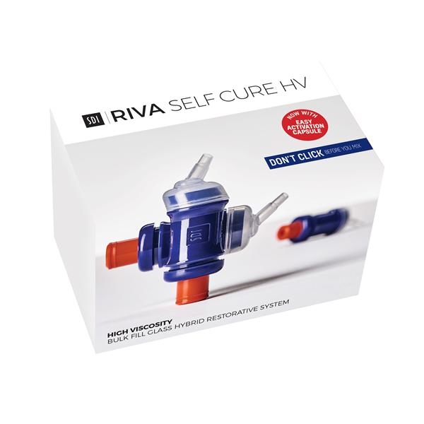 Riva Self Cure HV High Viscosity Capsule A3 Refill 50/Bx