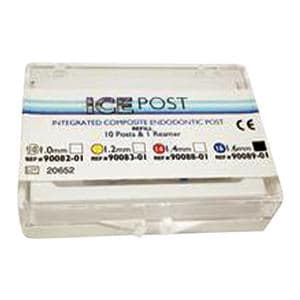 ICE Post Fiber Posts Refill 1.6 mm Blue 10/Pk