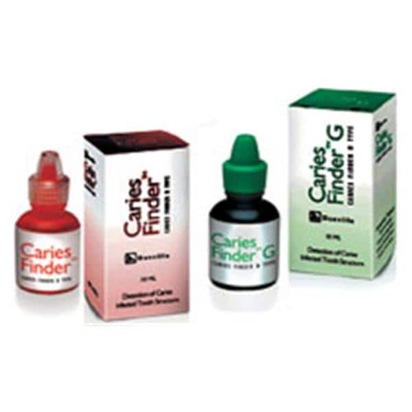 Caries Finder Caries Detector 10 mL Red Ea