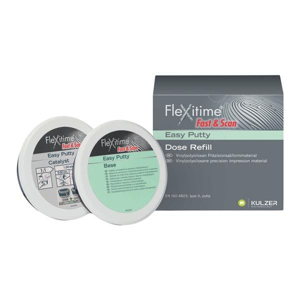Flexitime Fast & Scan Impression Material Easy Putty Refill Ea