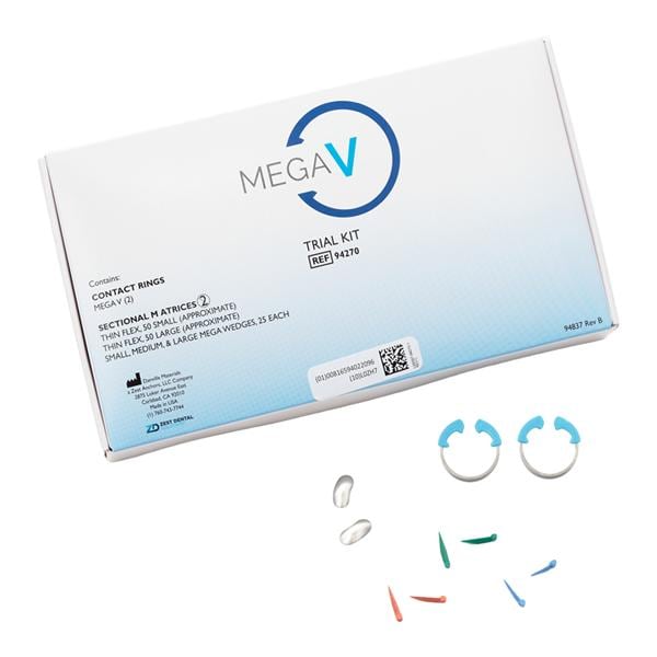 Mega V Matrix System Contact Rings Trial Kit Ea