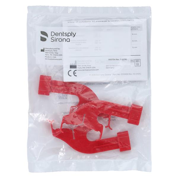 XCP-DS Sensor Holder Horizontal Bitewing Red #2H 3/Pk