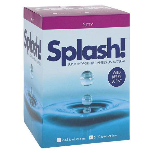 Splash! Impression Material Putty Regular Set 250 mL Putty Wild Berry 2/Pk
