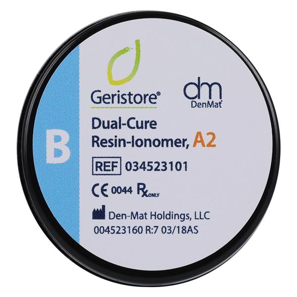 Geristore Ciment Automélange Double polymérisation P te B A2 10 g Ch.