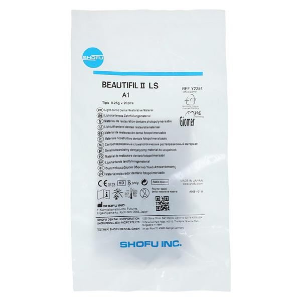 Beautifil II LS Tip Restorative A1 Refill 20/Pk