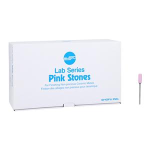 Lab Series Aluminum Oxide Mounted Points #3 Pink 72/Bx