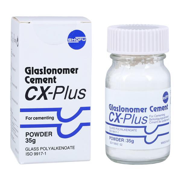 CX-Plus GlasIonomer Ciment Poudre 35 g Bouteille